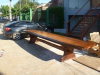 MESA RÚSTICA DE TIMBO